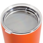 Large Double Walled Matte Orange Insulated Tumbler - 30 Oz