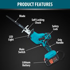 The different features of the reciprocating saw