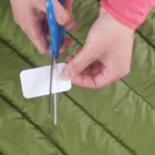 No sewing skills or heat is required because you can simply remove the backing and apply it to a surface with pressure