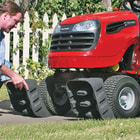 RhinoGear EZ Lift Lawnmower, ATV Ramps - 500-lb Capacity - Two Lifts