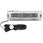 Bell Automotive Vehicle Indoor/Outdoor Thermometer with Ice Alert, Time and Date
