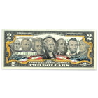 Merrick Mint US Banknote Portraits Colorized 2 Bill