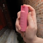 Sabre Compact Maximum Strength Pepper Spray with Pink Key Case