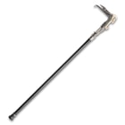 Screaming Skull Fantasy Sword Cane - Stainless Steel Blade, Sculpted Resin And Metal Handle, No-Slip Toe, Aluminum Shaft - Length 35 1/2”