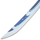 Close up image of the blade on the Chongyun Eula Sword.