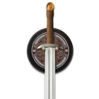 Included are a premium plaque to display the 37” overall sword and certificate of authenticity to guarantee its value