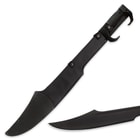 The spartan sword comes with a nylon belt sheath with PVC liner. 