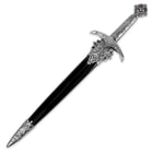 Medieval Huntington Dagger With Bejeweled Pommel & Scabbard