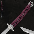 Black & Purple Warrior Katana