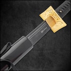 The Shinwa Golden Dragon Odachi Sword was crafted with painstaking detail, making it a collector’s dream