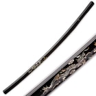 Shinwa Inlaid Pearl And Damascus Shirasaya Sword