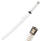 40 Inch Ninja Sword With White Scabbard