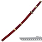 Zolo Wado Anime Fantasy Samurai Sword With Matching Scabbard