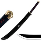 Anime Fantasy Samurai Sword  With Leather Scabbard 
