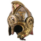 The side view of the Helm of King Theoden 