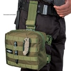Military Tactical Leg Bag Green