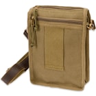 Rothco Canvas Travel Portfolio Bag with Leather Accents