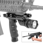 Ade Advanced Optics 500-Lumen Flashlight / Laser Sight with Tactical Grip - Rail Mountable