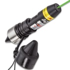 Advanced Optics Universal Green Boresighter - Magnetically Attaches, Daylight Visible Laser, Aluminum Body, Rubber Over-Molding