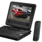 DVD Player With Swivel Screen - Black