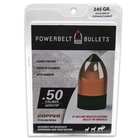 There are 15, .50 caliber, 245-grain bullets per pack