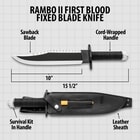 Rambo II First Blood Fixed Blade Knife