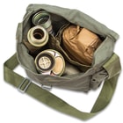 Polish MP3 Gas Mask With Hose, Filter And Transport Bag, Authentic Military Surplus, Protective Eye Lenses