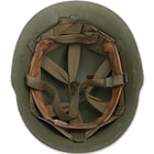 Serbian OD Steel Helmet, Used