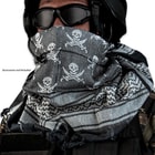 Pirate Jolly Roger Desert Scarf Tactical Shemagh Mask 