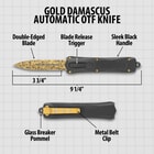 Details and features of the Automatic OTF Knife.