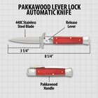Details and features of the Automatic Knife.