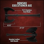 A dimension shot of the Executioner Axe.