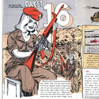 Vietnam Comic Book M16 Rifle Instructions - Full Color Illustrations, 30 Pages, Operation And Maintenance Guide - Dimensions 5”x 7”