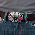 Rebel and Proud Belt Buckle