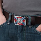 Rebel Flag Confederate Flag Belt Buckle
