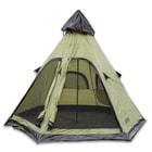 Intense Wilderness Survival Gear Four-Person Teepee Tent