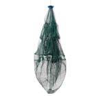 Trailblazer Foldable Bait Fish Trap - Polyester Mesh And Metal Construction, Umbrella Style Design - Diameter 37”