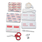 The first aid tools that are included in the mini first aid kit