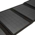 There are five monocrystalline solar panels, and each is approximately 6 1/4”x 10”, putting out 40-watts of power
