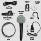 Details and features of the Camping Shower.
