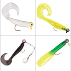 16-PC Fishing Gamefish Jig Kit - Assorted Sizes And Colors