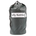 All of the items in the Kelly Kettle Large Base Camp Ultimate Kit fits neatly within the kettle itself for transport and storage