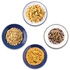 Examples of the ready-to-eat meals in the kit
