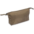 German Military Issue Toiletries Bag - Used - Nylon Exterior, Rubberized Interior, Internal Dividers, Pockets, Zipper Top