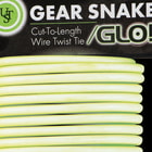 GearSnake Glo Foam Rubber Cord With Steel Wire Core Glow In The Dark