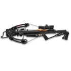 The Apocalpyse Crossbow has a composite stock with an aluminum riser