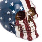 Ol’ Glory Bones American Flag Resin Skull