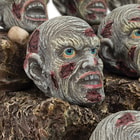 Zombie Heads Display