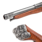 18th Century Flintlock Pistol Grey Replica