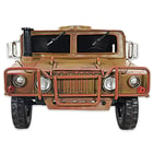 Humvee Multipurpose Military Vehicle | Handcrafted Scale Model | 1:15 Scale